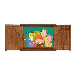 TEATRO KAMISHIBAI FAMILY A4 + SET DE 15 LÁMINAS EL REY MIEDOSO UNIDAD
