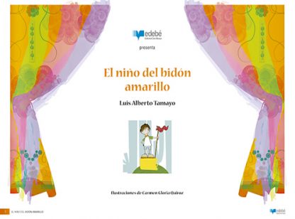 SET DE LÁMINAS KAMISHIBAI A3 EL NIÑO DEL BIDÓN AMARILLO