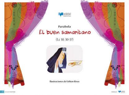 SET DE LÁMINAS KAMISHIBAI A3 EL BUEN SAMARITANO