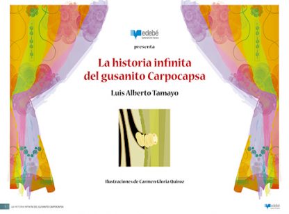 SET DE LÁMINAS KAMISHIBAI A3 LA HISTORIA INFINITA DEL GUSANITO CARPOCAPSA