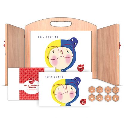 KIT RECURSO PEDAGÓGICO PETIT A4 TRISTEZA Y YO
