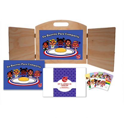 KIT RECURSO PEDAGÓGICO PETIT A4 UN HUEVITO PARA COMPARTIR
