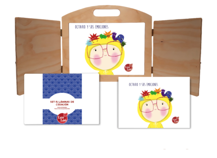KIT KAMISHIBAI PETIT A4 OCTAVIO Y SUS EMOCIONES