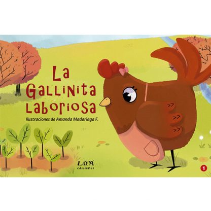LÁMINAS KAMISHIBAI A3 LA GALLINITA LABORIOSA